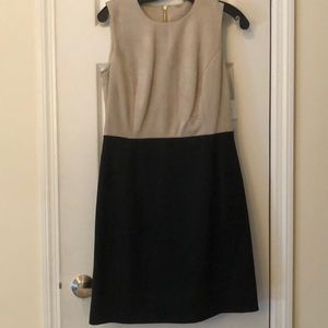 Calvin Klein suede dress